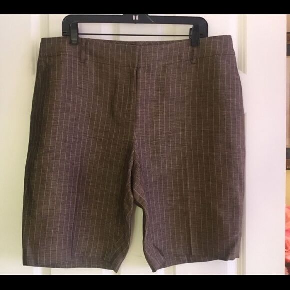 Doncaster Brand Dress Shorts  Sz 16 - Picture 1 of 11